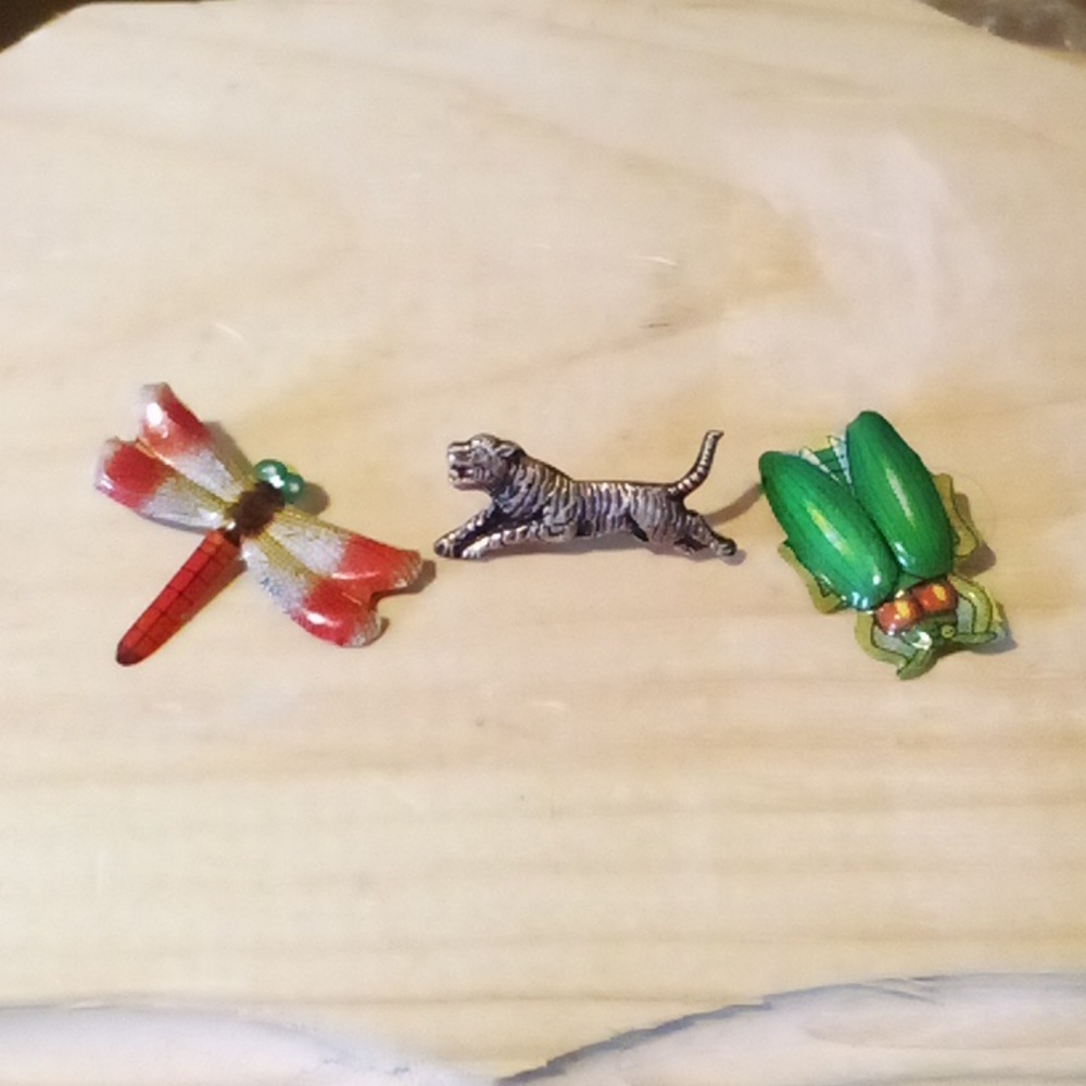 Lot of 3 Vintage Pins